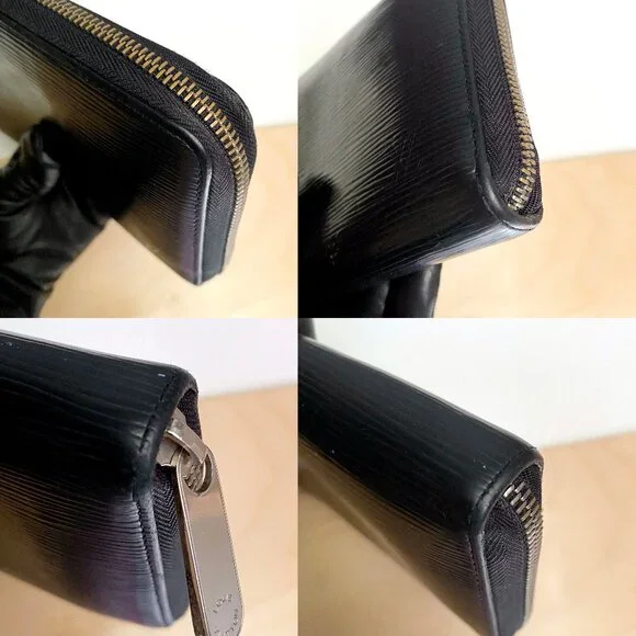 *CC Sale* 06 Vintage LV Black Epi Zippy Organizer Unisex SN0026 - Picture 10 of 13